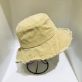 Fur-rimmed fisherman's hat leisure sunshade bask in basin hat Item Picture