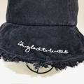 Fur-rimmed fisherman's hat leisure sunshade bask in basin hat undefined