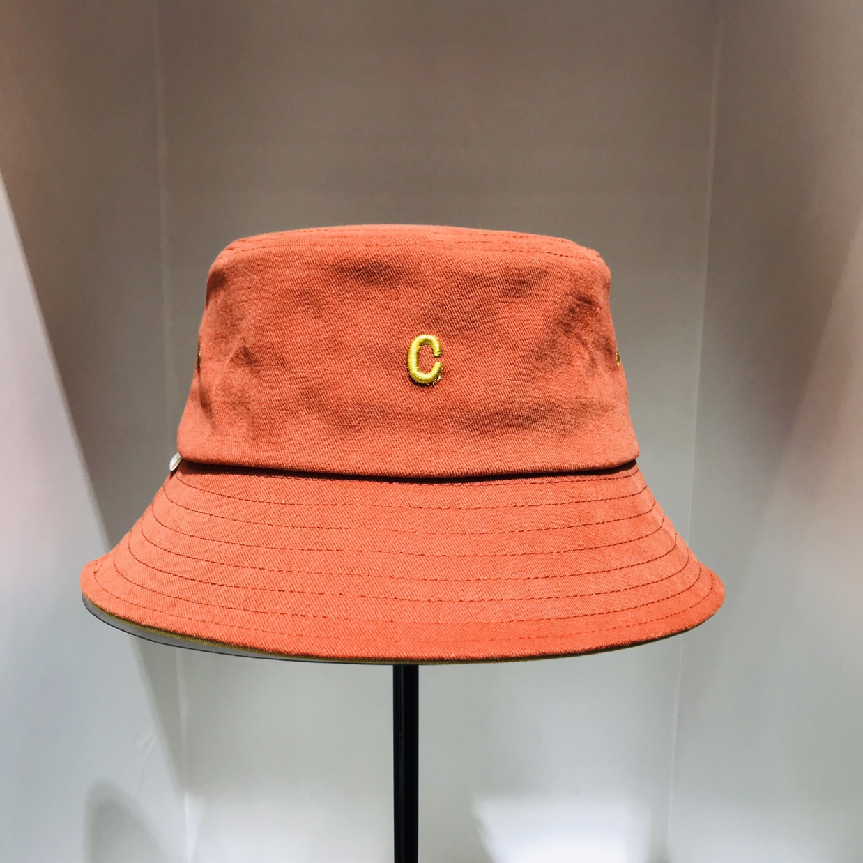 Alphabet embroidery fisherman hat sun hat Specification drawing