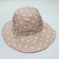 Children's polka-dot basin hat sun hat undefined