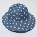 Children's polka-dot basin hat sun hat undefined