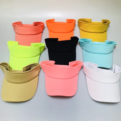 The Crown Of The Leader Solid color empty hat sun visor thumbnail
