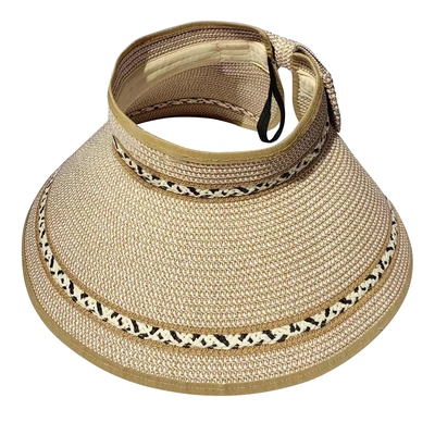 ChengWen Women's Lace No Top Sun Sesame Discrimination Protection Sun Hat thumbnail