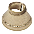 ChengWen Women's Lace No Top Sun Sesame Discrimination Protection Sun Hat full figure
