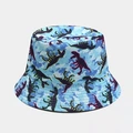 Bucket hats vintage dinosaur fisherman hat details Picture